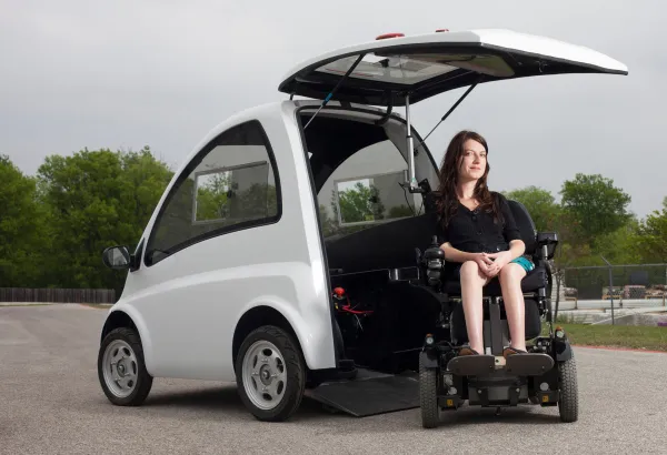 Mobility Scooter that looks like a car
